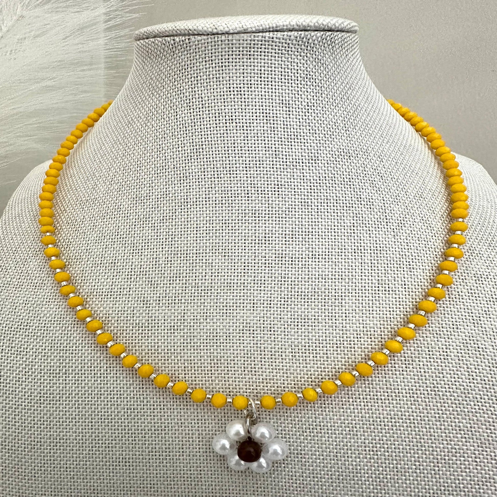 YELLOW DREAM Handmade Necklace