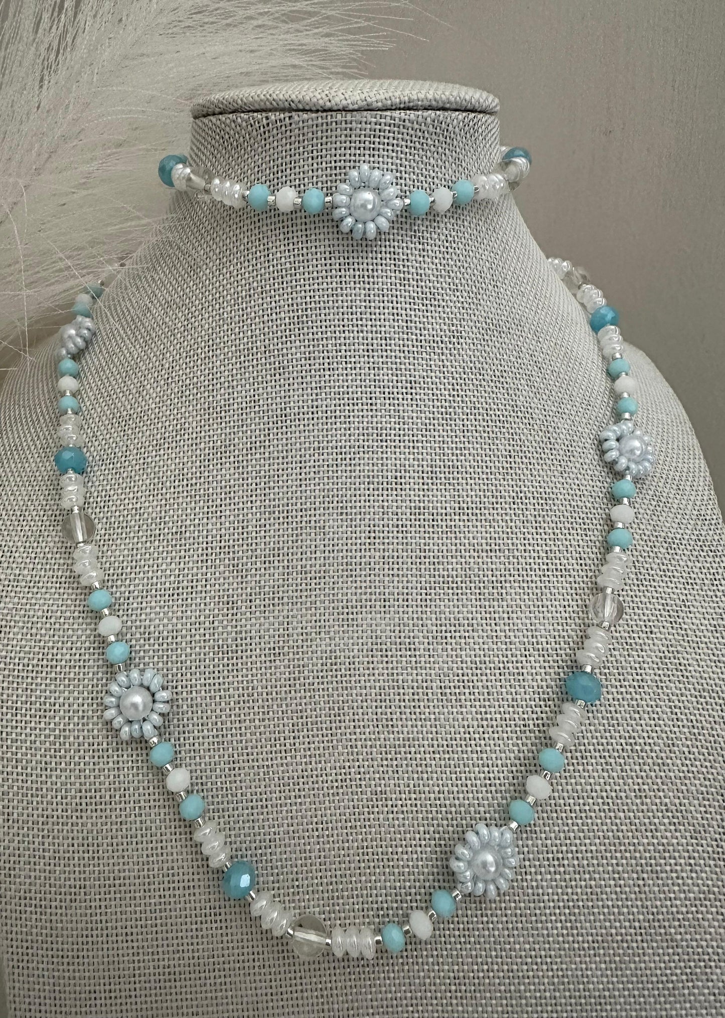 OCEAN MIST Handmade Necklace and bracelet