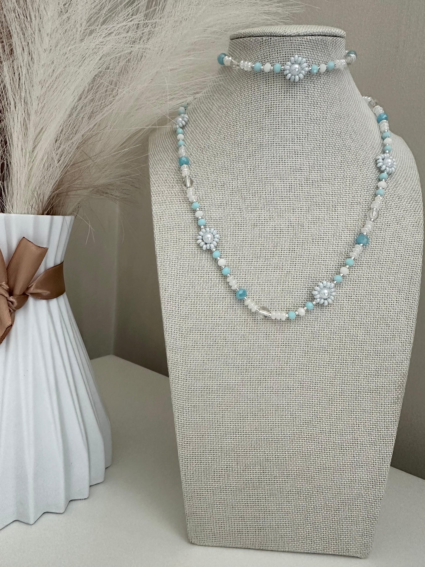 OCEAN MIST Handmade Necklace and bracelet