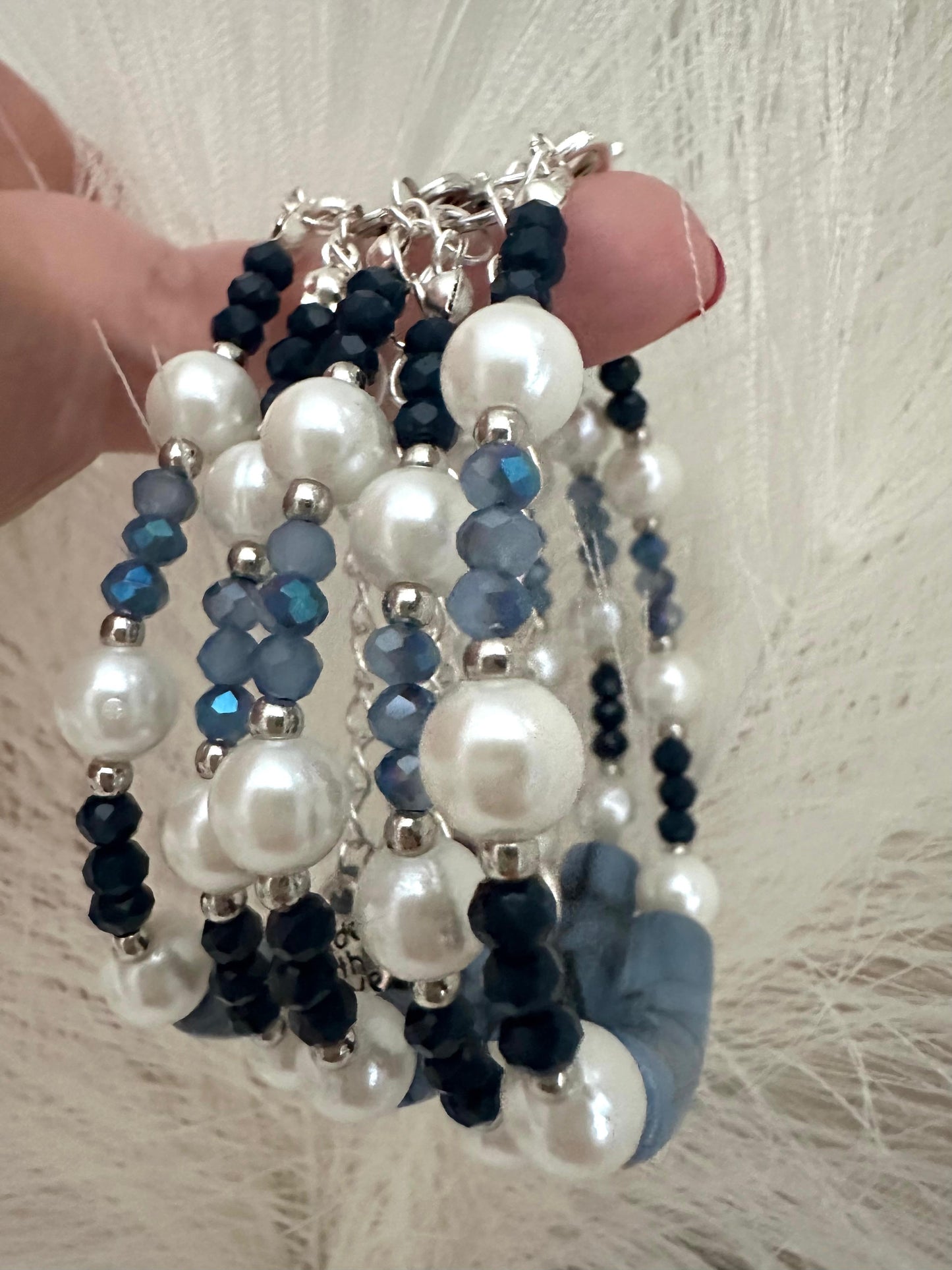 BLUE PEARL LUXURY Handmade Bracelet