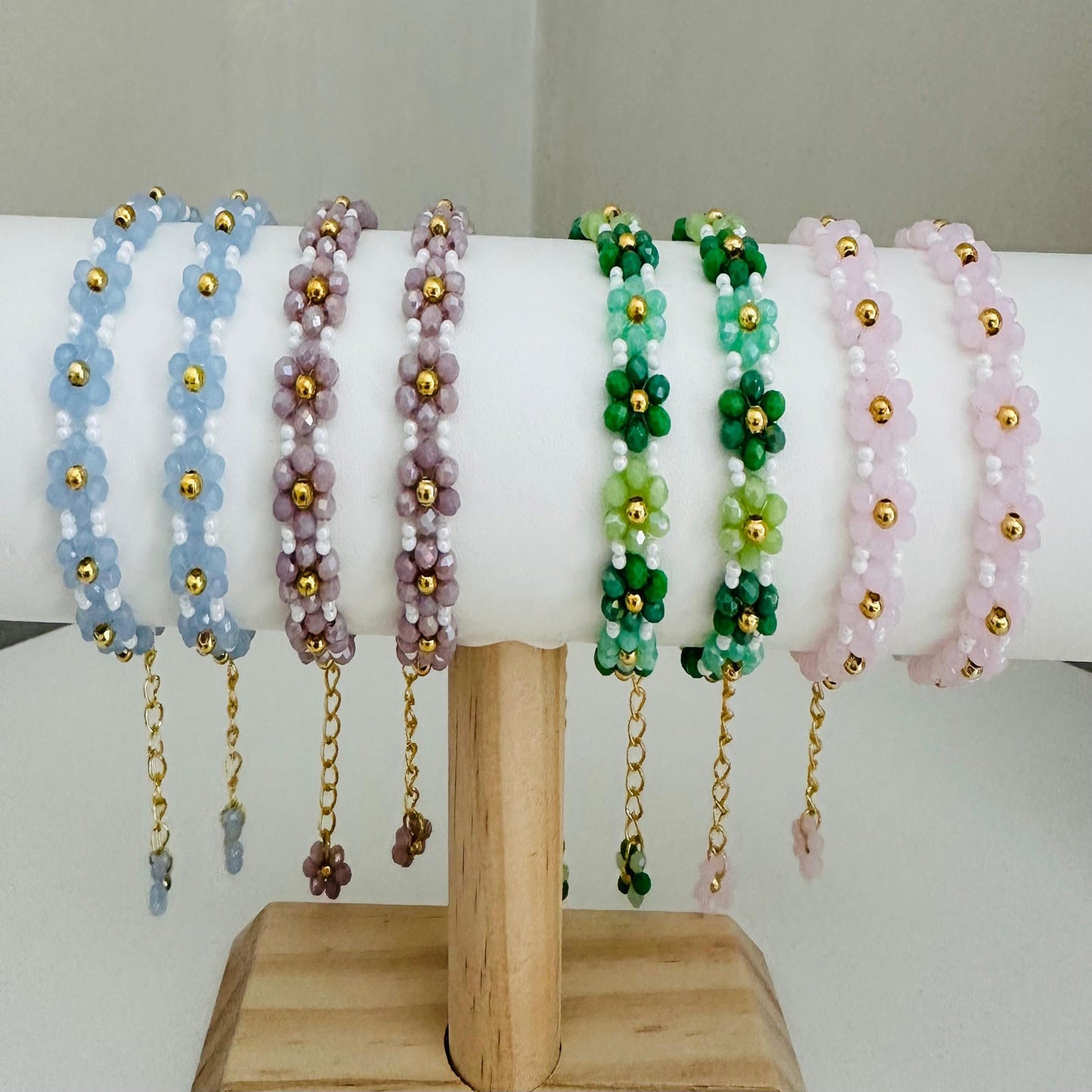 Floral Weave Handmade Bracelet