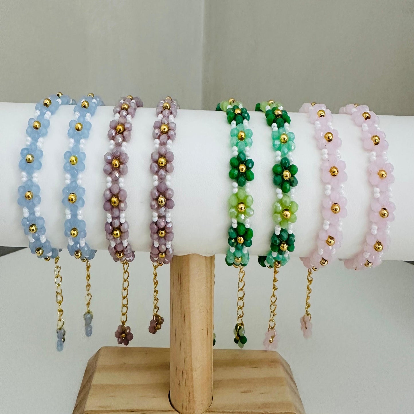 Floral Weave Handmade Bracelet