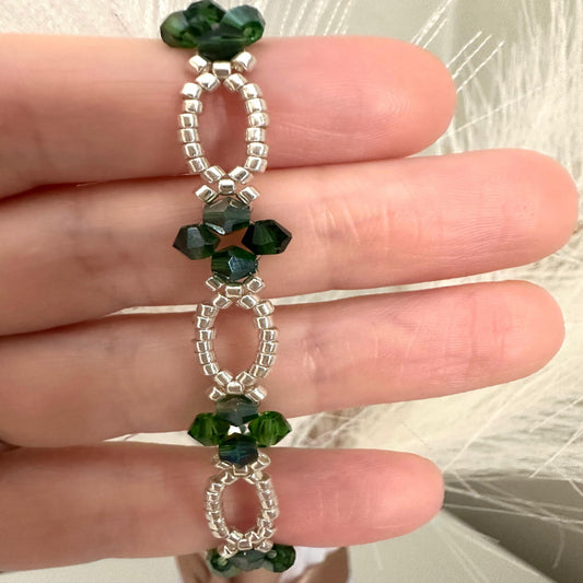 GREEN RADIANCE Handmade Bracelet