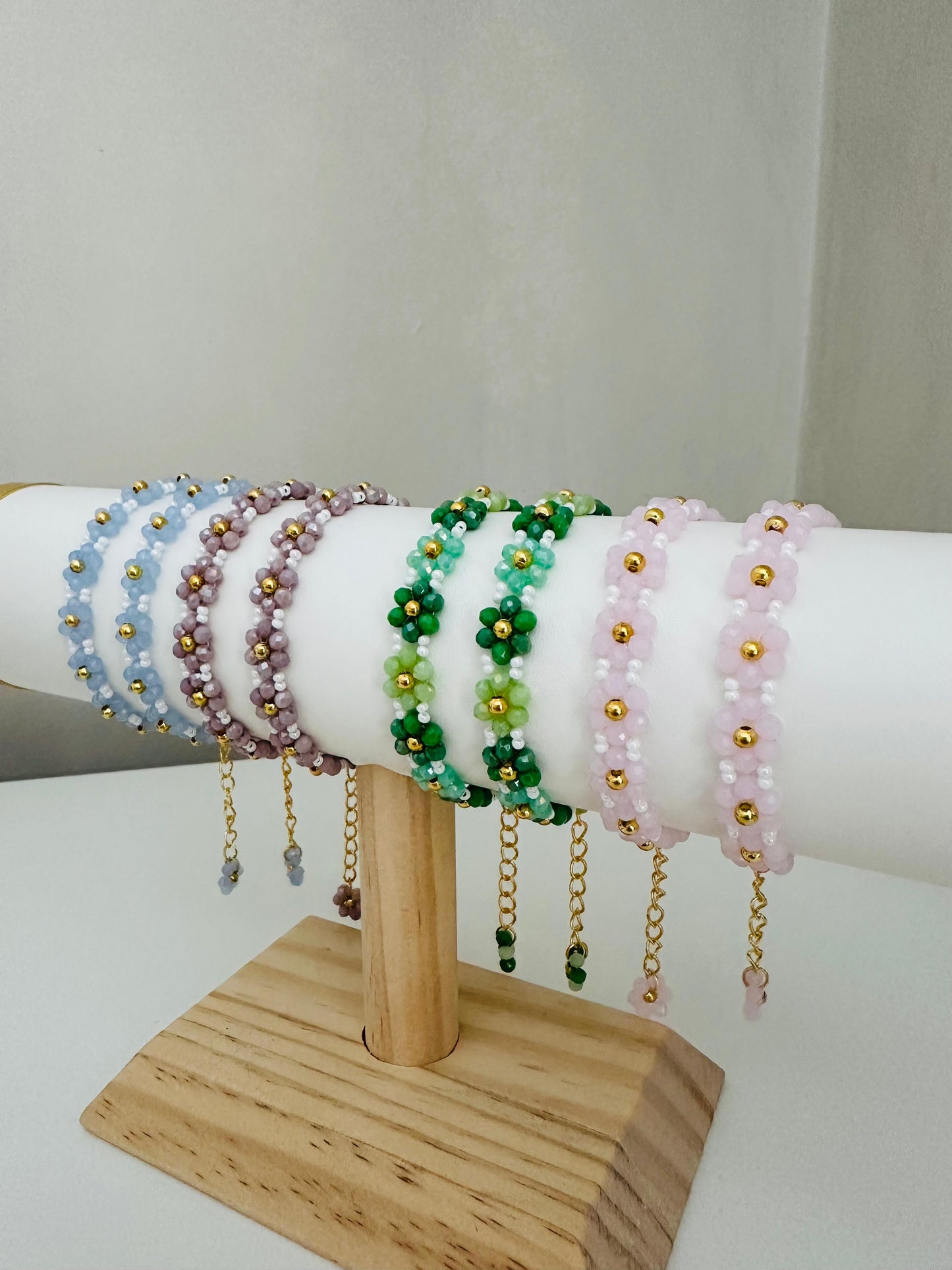 Floral Weave Handmade Bracelet