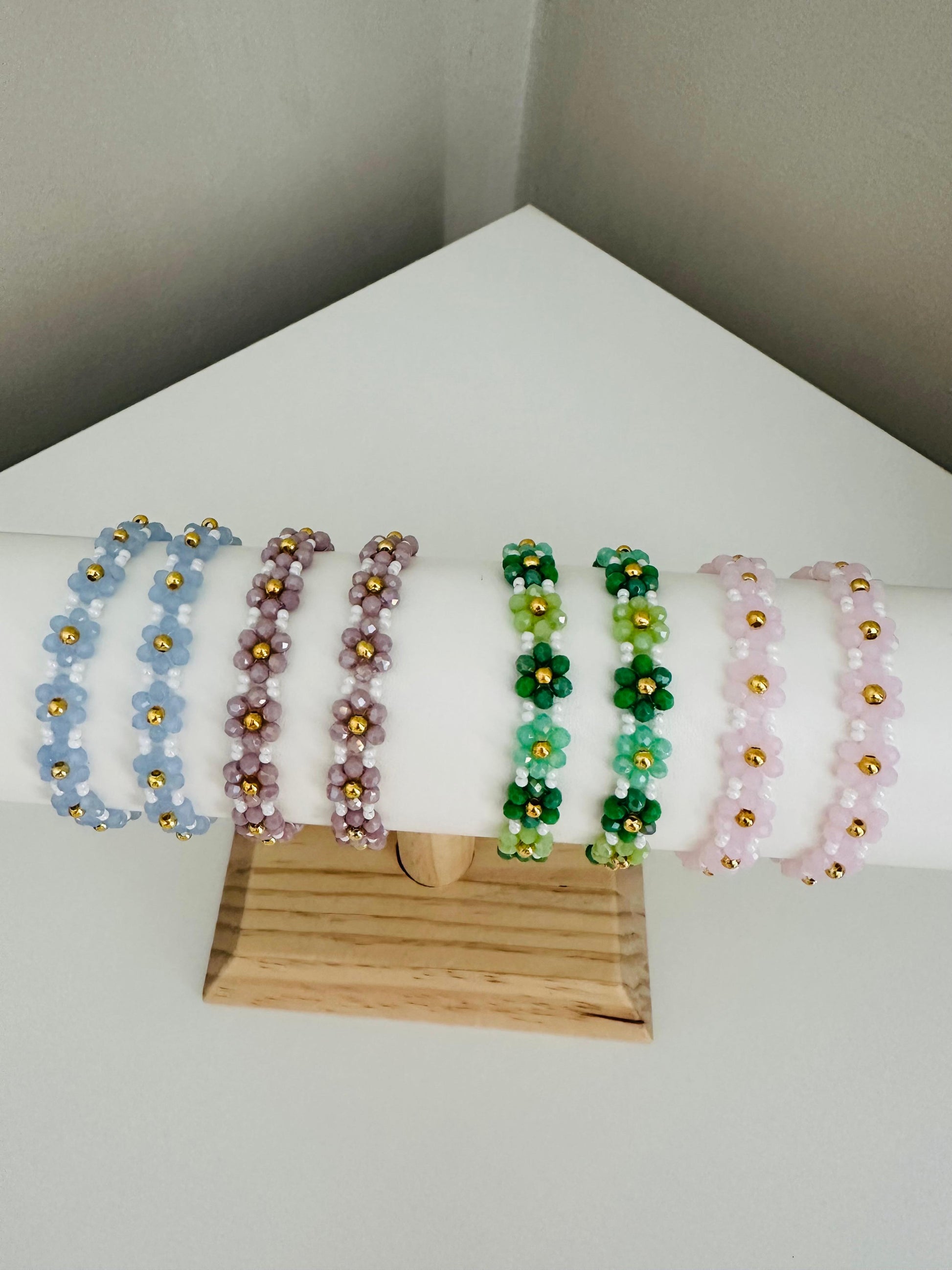 Floral Weave Handmade Bracelet