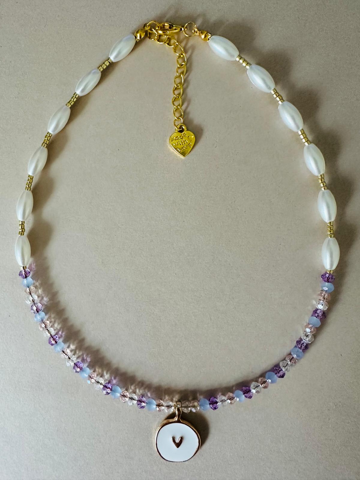 PEARLY SUMMER Handmade Necklace