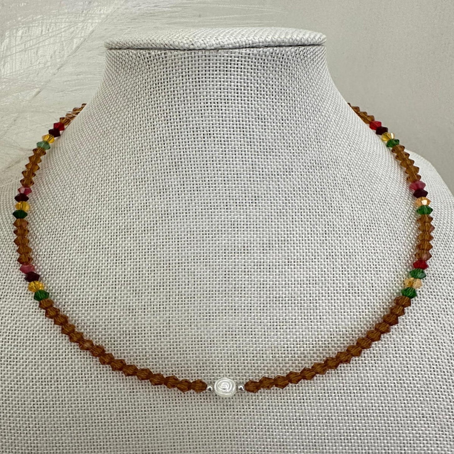 AMBER ELEGANCE Handmade Necklace 