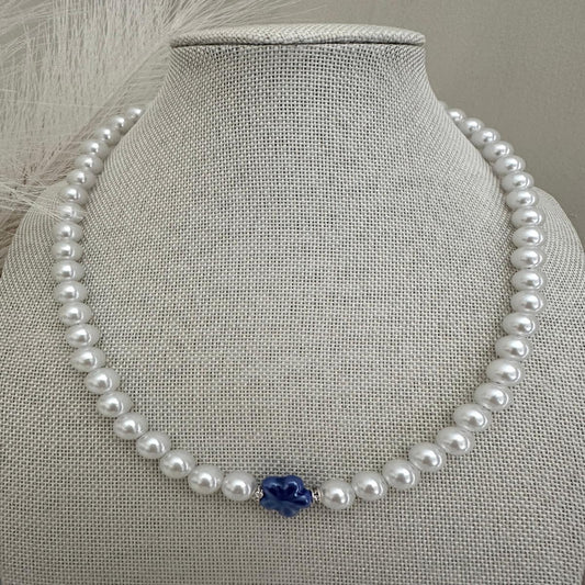 DREAMY PEARL GARLAND Handmade Necklace 