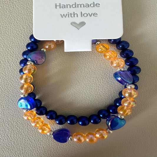 SUNSET LOVE Handmade Stretch Bracelets 