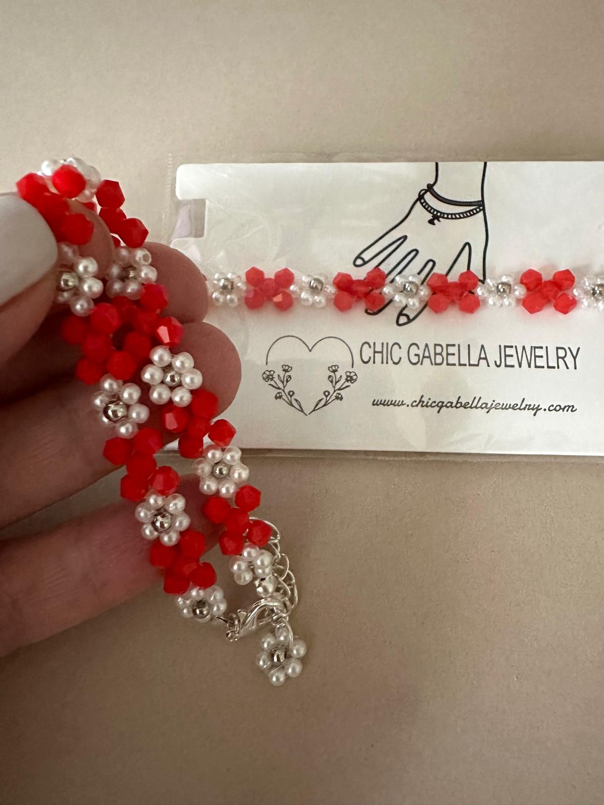 RED DREAMS Handmade Bracelet 