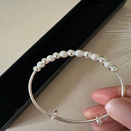 PHOENIX Adjustable 925 Sterling Silver Plated Bangle