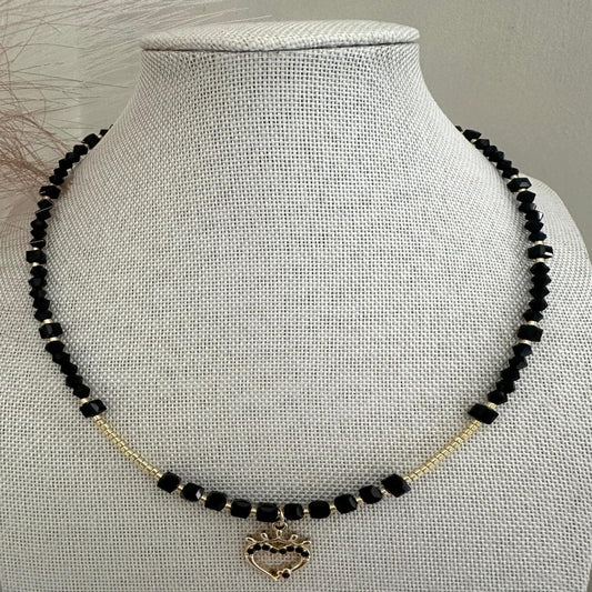 MIDNIGHT PASSION Handmade Necklace