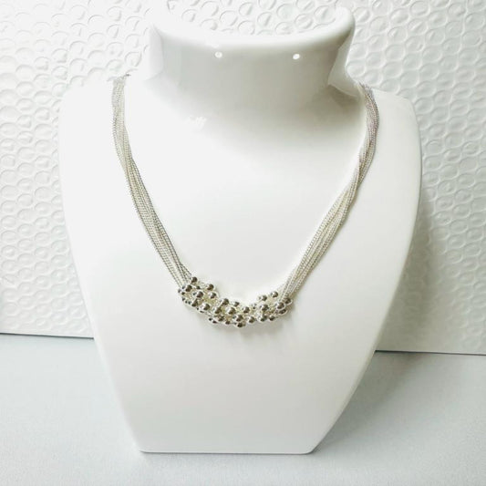 REBECCA Silver Necklace