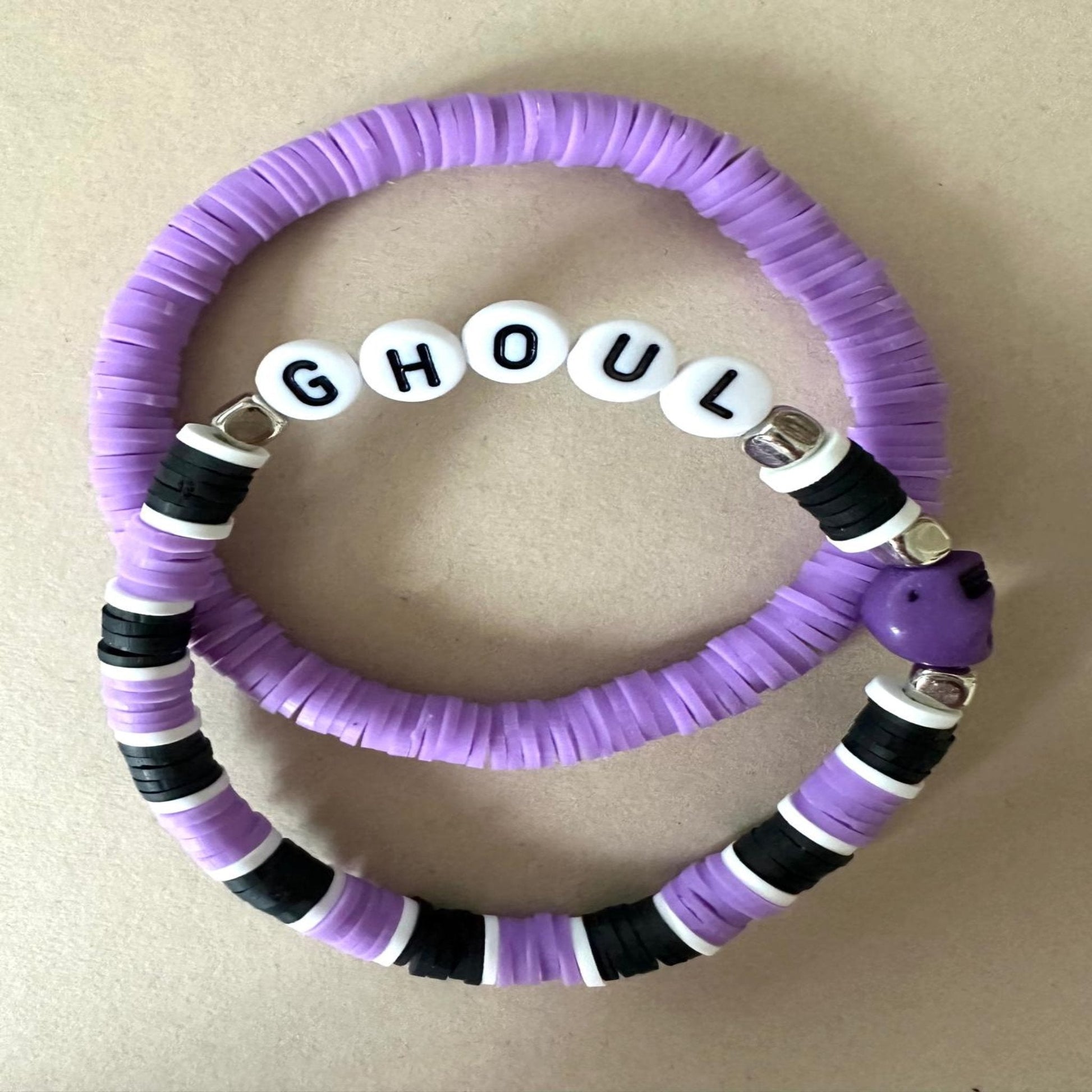 GHOUL Handmade Stretch Bracelets (Set of 2)